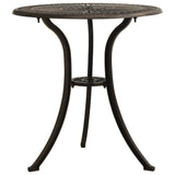 3 Piece Bistro Set Cast Aluminium Bronze - Extra Image