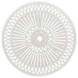 3 Piece Bistro Set Cast Aluminium White - Extra Image