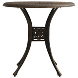 3 Piece Bistro Set Cast Aluminium Bronze - Extra Image