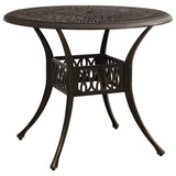 3 Piece Bistro Set Cast Aluminium Bronze - Extra Image