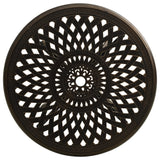 5 Piece Bistro Set Cast Aluminium Bronze - Extra Image