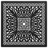 5 Piece Bistro Set Cast Aluminium Black - Extra Image