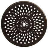 5 Piece Bistro Set Cast Aluminium Bronze - Extra Image