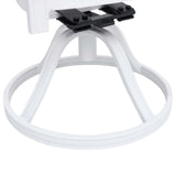 5 Piece Bistro Set Cast Aluminium White - Extra Image