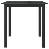 5 Piece Garden Dining Set Aluminium Anthracite
