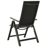 5 Piece Garden Dining Set Aluminium Anthracite
