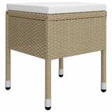 5 Piece Garden Dining Set Beige