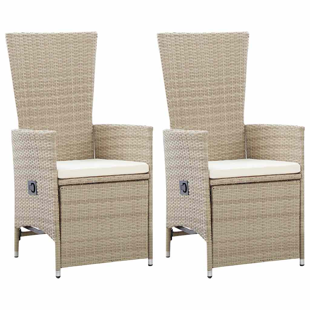 5 Piece Garden Dining Set Beige