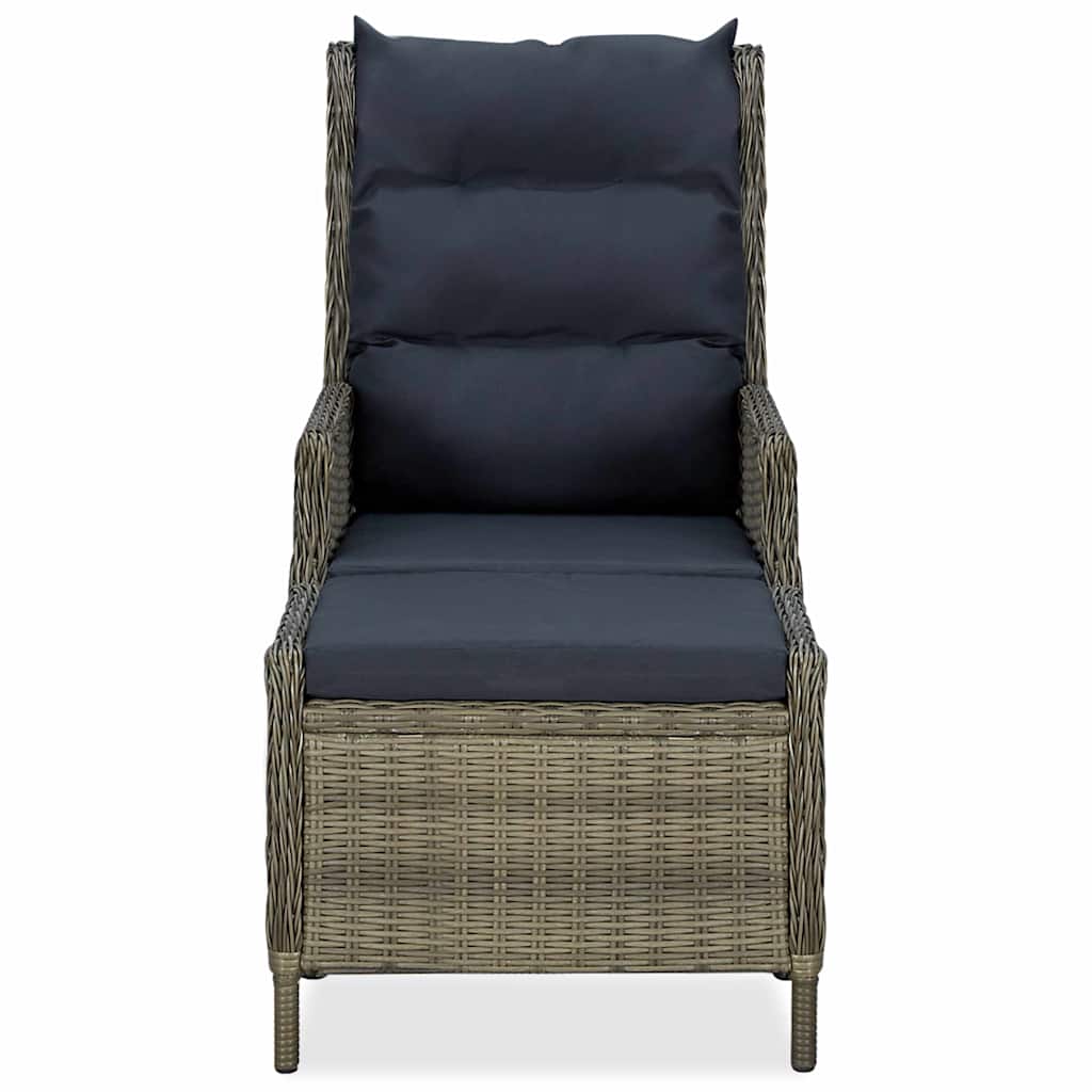 5 Piece Garden Dining Set Brown