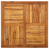 3 Piece Garden Dining Set Black - 45-Degree Angle