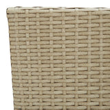 3 Piece Garden Dining Set Beige - Extra Image