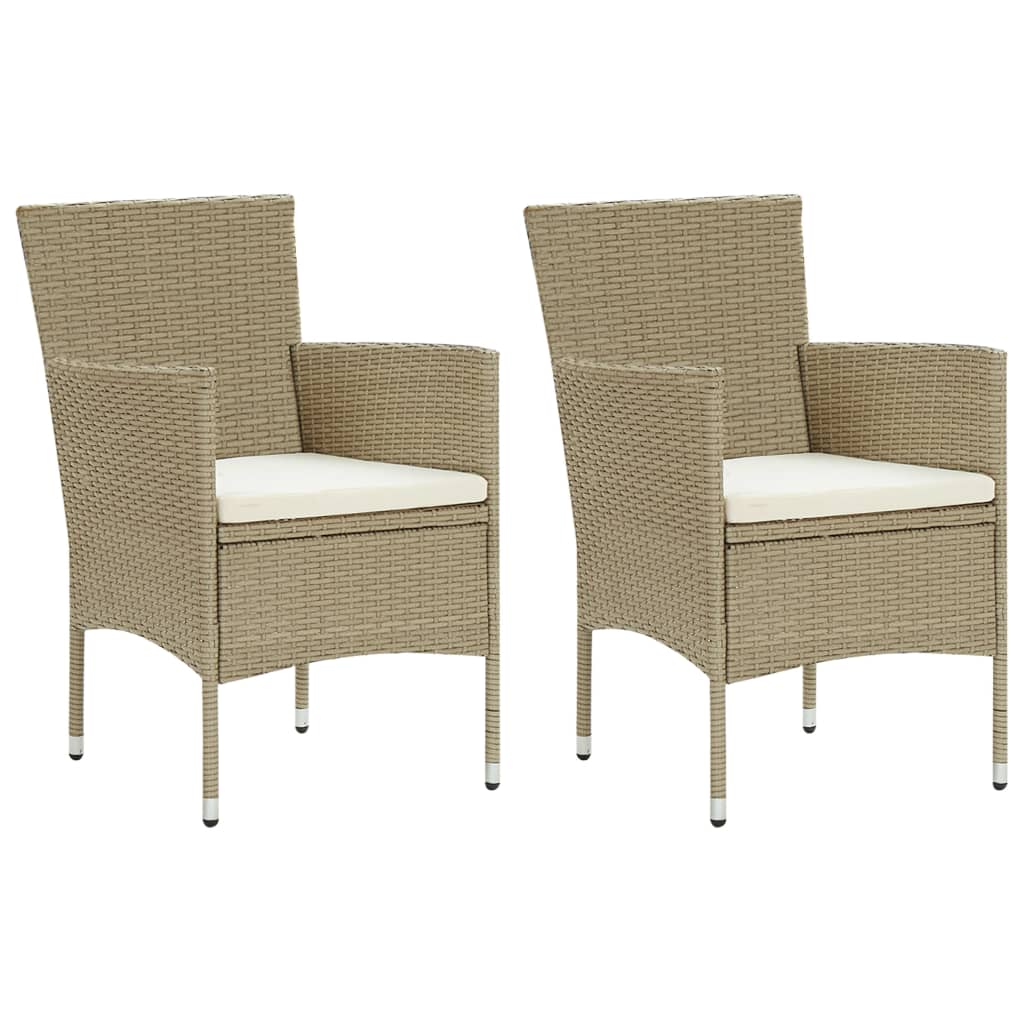 5 Piece Garden Dining Set Beige