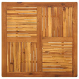 3 Piece Garden Dining Set Black - Extra Image