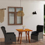 3 Piece Garden Dining Set Light Grey
