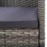 5 Piece Garden Dining Set Anthracite - Extra Image