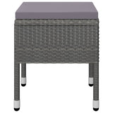 5 Piece Garden Dining Set Grey - Extra Image