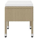9 Piece Garden Dining Set Beige - Extra Image