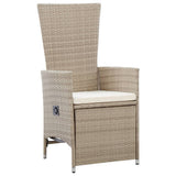 5 Piece Garden Dining Set Beige - Extra Image