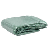 Greenhouse Replacement Cover (18 m?) 300x600x200 cm Green