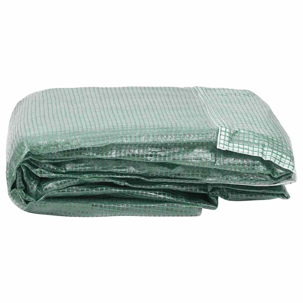 Greenhouse Replacement Cover (18 m?) 300x600x200 cm Green