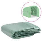 Greenhouse Replacement Cover (9 m?) 200x450x200 cm Green