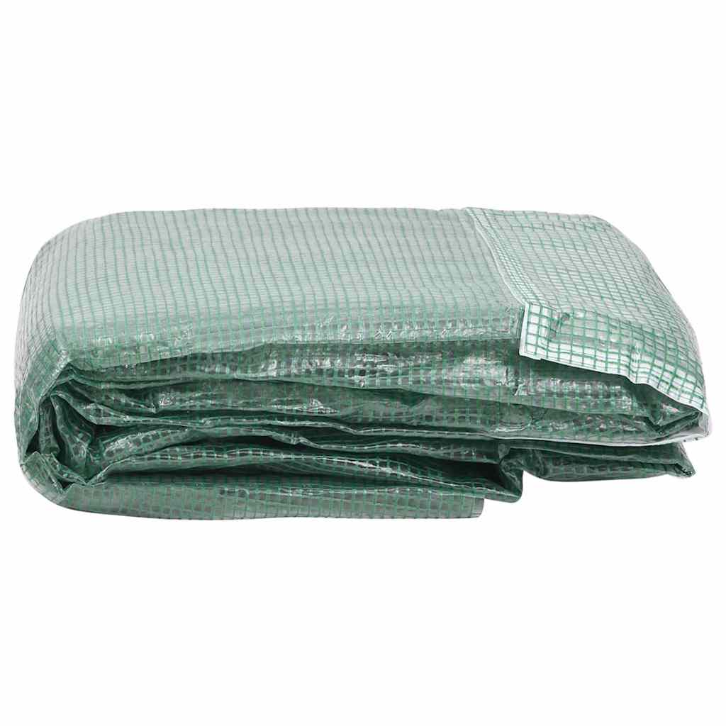 Greenhouse Replacement Cover (9 m?) 200x450x200 cm Green