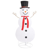 Decorative Christmas Snowman Figure LED Luxury Fabric 180cm - 45-Degree Angle