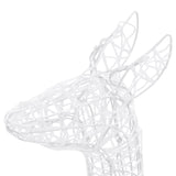 Acrylic Reindeer Family Christmas Decoration 300 LED Cold White - Extra Image