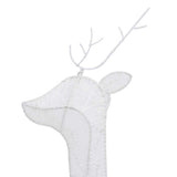 Christmas Reindeer Family 270x7x90 cm White Cold White Mesh