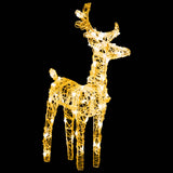 Reindeers & Sleigh Christmas Decoration 160 LEDs 130 cm Acrylic