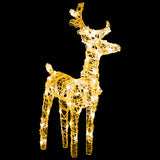 Reindeers & Sleigh Christmas Decoration 160 LEDs 130 cm Acrylic - Top-Down View