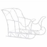 Reindeers & Sleigh Christmas Decoration 280x28x55 cm Acrylic - 45-Degree Angle