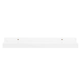 Wall Shelves 2 pcs High Gloss White 40x9x3 cm