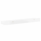 Wall Shelves 2 pcs High Gloss White 40x9x3 cm