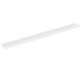 Wall Shelves 2 pcs White 100x9x3 cm - Rear View