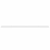 Wall Shelves 2 pcs White 115x9x3 cm