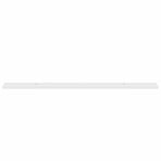 Wall Shelves 2 pcs White 115x9x3 cm