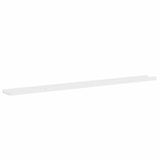 Wall Shelves 2 pcs White 115x9x3 cm