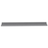 Wall Shelves 2 pcs Grey 100x9x3 cm
