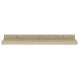 Wall Shelves 2 pcs Sonoma Oak 40x9x3 cm
