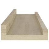 Wall Shelves 2 pcs Sonoma Oak 40x9x3 cm - Low Angle