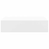 Wall-mounted Drawer Shelves 2 pcs White 40x23.5x10 cm MDF