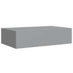 Wall-mounted Drawer Shelf Grey 40x23,5x10cm MDF