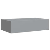 Wall-mounted Drawer Shelf Grey 40x23,5x10cm MDF - 45-Degree Angle