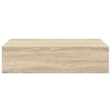 Wall-mounted Drawer Shelf Oak 40x23.5x10cm MDF