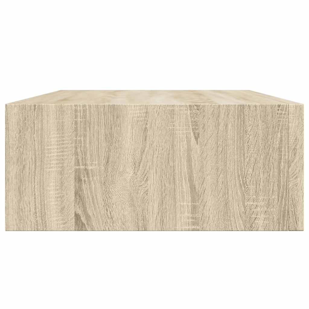 Wall-mounted Drawer Shelf Oak 40x23.5x10cm MDF