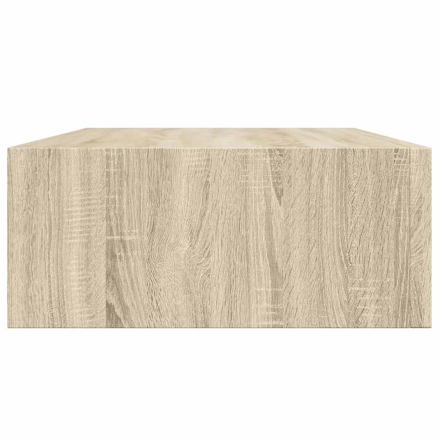 Wall-mounted Drawer Shelf Oak 40x23.5x10cm MDF