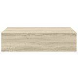 Wall-mounted Drawer Shelves 2 pcs Oak 40x23.5x10cm MDF