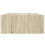 Wall-mounted Drawer Shelves 2 pcs Oak 40x23.5x10cm MDF