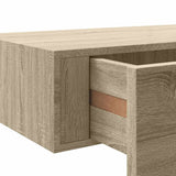 Wall-mounted Drawer Shelves 2 pcs Oak 40x23.5x10cm MDF - Extra Image